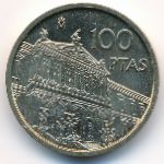Spain, 100 pesetas, 1996