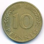 ФРГ, 10 пфеннигов (1950&ndash;1996 г.)