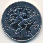Sierra Leone, 1 dollar, 2011