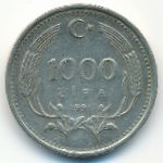 Турция, 1000 лир (1991 г.)