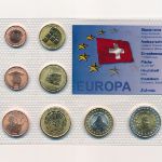 Швейцария., Набор монет (2003 г.)