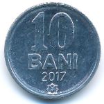 Moldova, 10 bani, 2017