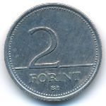 Венгрия, 2 форинта (2001 г.)