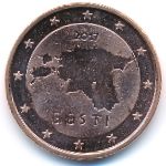 Эстония, 5 евроцентов (2017 г.)