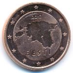 Эстония, 5 евроцентов (2017 г.)