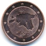 Эстония, 5 евроцентов (2017 г.)