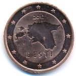 Эстония, 5 евроцентов (2017 г.)