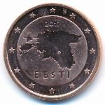 Эстония, 5 евроцентов (2017 г.)