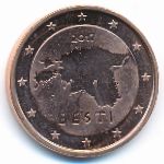 Эстония, 5 евроцентов (2017 г.)