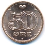 Дания, 50 эре (2003–2008 г.)