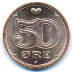 Дания, 50 эре (2003&ndash;2008 г.)