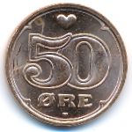 Дания, 50 эре (2008 г.)