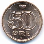 Дания, 50 эре (2008 г.)