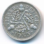 Great Britain, 3 pence, 1933