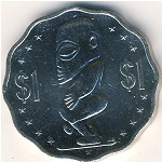 Cook Islands, 1 dollar, 2003–2010