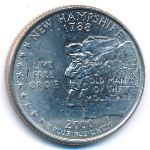 США, 1/4 доллара (2000 г.)