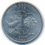 США, 1/4 доллара (2000 г.)