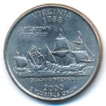 США, 1/4 доллара (2000 г.)
