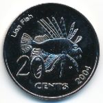 Cocos (Keeling) Islands., 20 cents, 2004