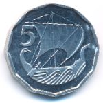 Кипр, 5 мил (1982 г.)