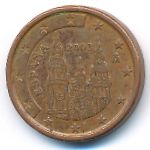 Spain, 1 euro cent, 2003