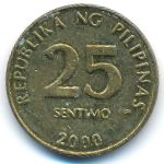 Филиппины, 25 сентимо (2000 г.)