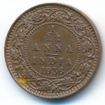 British West Indies, 1/12 anna, 1936