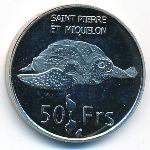 Сен-Пьер и Микелон., 50 франков (2013 г.)