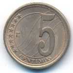 Venezuela, 5 centimos, 2007