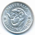 Australia, 1 shilling, 1960