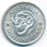 Australia, 1 shilling, 1960