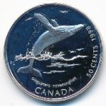 Canada, 50 cents, 1998