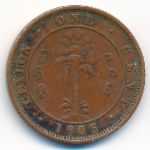 Цейлон, 1 цент (1905 г.)