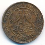 ЮАР, 1/4 пенни (1946 г.)