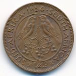 ЮАР, 1/4 пенни (1954 г.)