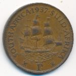 ЮАР, 1 пенни (1937 г.)