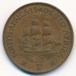 ЮАР, 1 пенни (1940 г.)