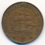 ЮАР, 1 пенни (1945 г.)