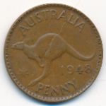 Австралия, 1 пенни (1948 г.)