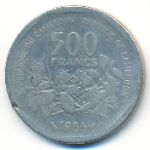 Камерун, 500 франков (1986–1988 г.)