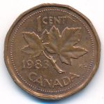 Канада, 1 цент (1983 г.)
