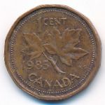 Канада, 1 цент (1985 г.)