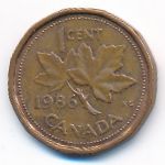 Канада, 1 цент (1986 г.)