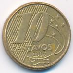 Brazil, 10 centavos, 2006