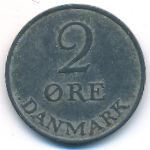 Denmark, 2 ore, 1956