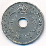 Британская Западная Африка, 1 пенни (1940–1945 г.)