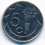 Namibia, 5 cents, 2012