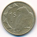 Namibia, 1 dollar, 2008