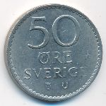 Швеция, 50 эре (1968 г.)