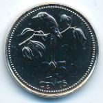 Belize, 25 cents, 1982–1983
